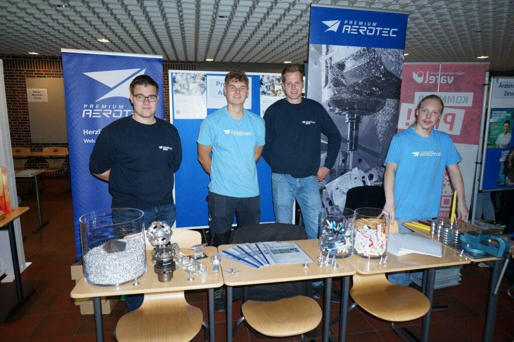 Aerotec stellt sich als Ausbildungsbetrieb vor